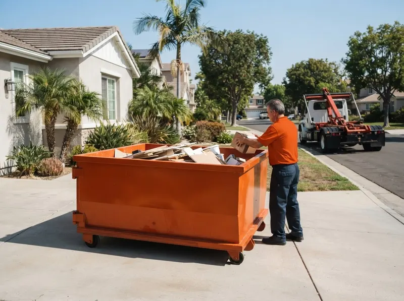 10-Yard Roll-Off Dumpster in Long Beach, CA