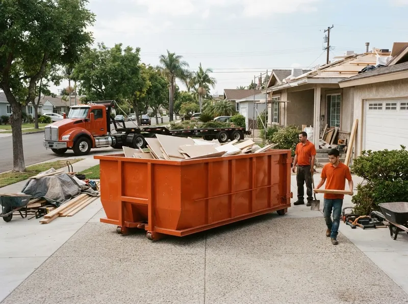30-Yard Construction Dumpster in Long Beach, CA