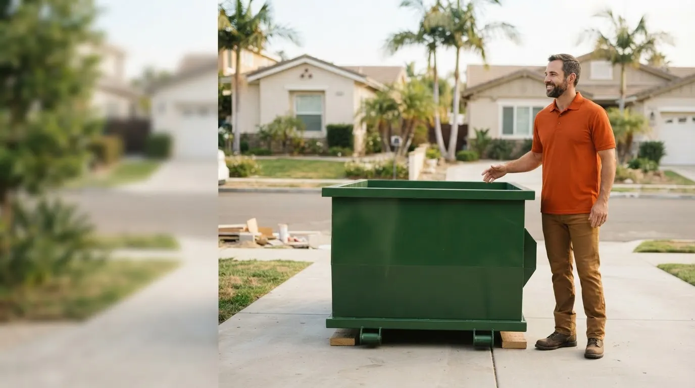 Dumpster in Long Beach, CA